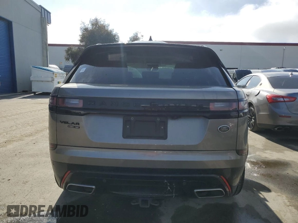 2018 Land Rover Range Rover Velar R-Dynamic HSE with VIN SALYM2RV9JA749322, listed as a Copart auction lot 49922825 with 65,319 mi miles and Salvage title. Bid and sale history available at DreamBid. Image 6.