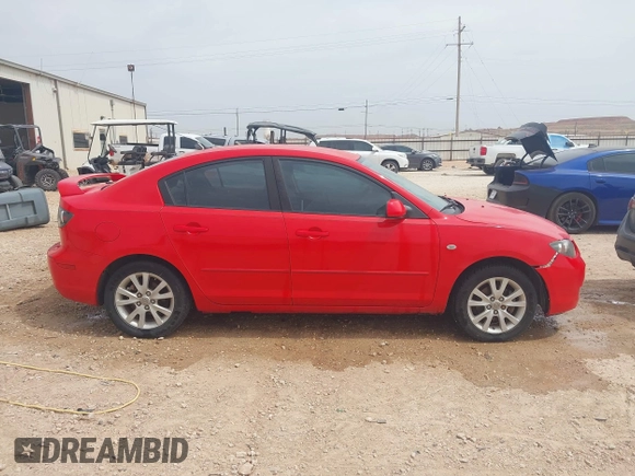 2007 Mazda Mazda3 i Sport with VIN JM1BK32FX71693508, listed as a IAAI auction lot 41934556 with 162,520 mi miles. Bid and sale history available at carsss.com. Image 13.
