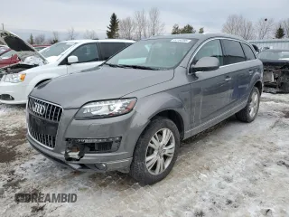 2013 Audi Q7 z VIN WA1VGCFE1DD001432, wystawiony jako Copart lot #44164385 z przebiegiem 128 344 mil mil oraz Czysty tytuł • Clean title. Historia ofert i sprzedaży dostępna na DreamBid. Obrazek 1.