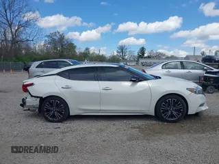 2016 Nissan Maxima 3.5 SV with VIN 1N4AA6APXGC414322, listed as a IAAI auction lot 42061835 with 129,356 mi miles. Bid and sale history available at carsss.com. Image 14.