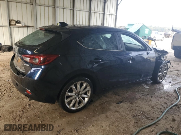 2014 Mazda 3 S Touring with VIN JM1BM1L36E1188615, listed as a Copart auction lot 80682274 with 84,888 mi miles and Salvage Title. Bid and sale history available at DreamBid. Image 3.