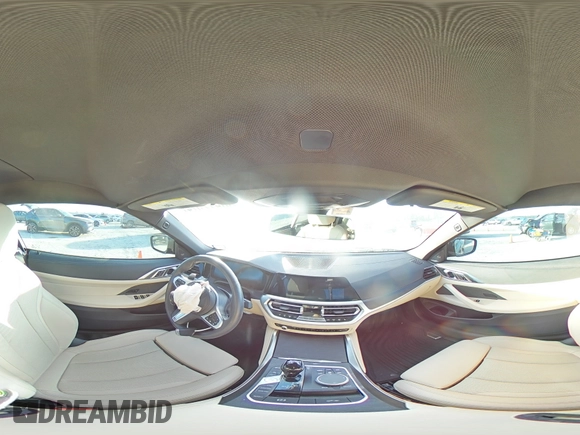 2023 BMW 4 Series 430i xDrive with VIN WBA43AT01PCL16667, listed as a Copart auction lot 80472374 with Not Provided miles and Salvage Title. Bid and sale history available at DreamBid. Image 13.