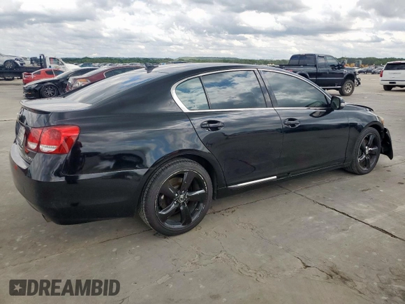 2011 Lexus GS 350 with VIN JTHBE1KS2B0052410, listed as a Copart auction lot 54260275 with 220,635 mi miles and Salvage Title. Bid and sale history available at carsss.com. Image 3.