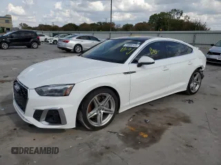 2021 Audi A5 Sportback S line Premium with VIN WAUDACF52MA017768, listed as a Copart auction lot 71008123 with 0 mi miles. Bid and sale history available at carsss.com. Image 1.