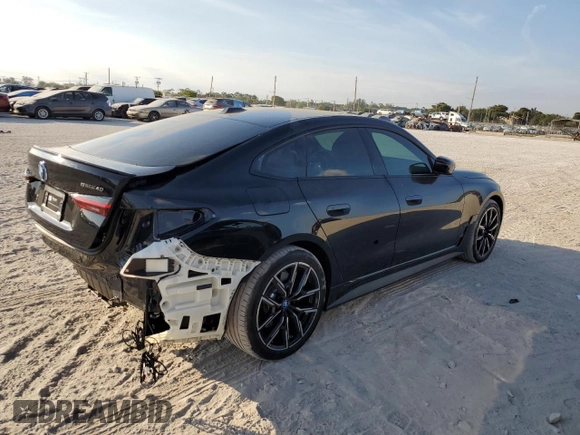 2023 BMW i4 eDrive40 z VIN WBY73AW07PFP07184, wystawiony jako Copart lot #42594723 z przebiegiem 1 547 mil mil oraz . Historia ofert i sprzedaży dostępna na DreamBid. Obrazek 3.