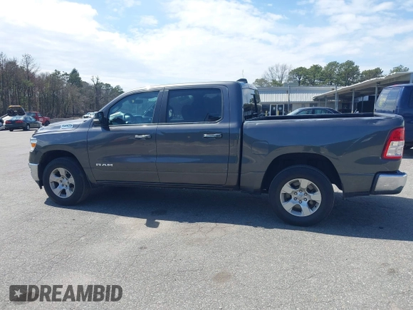 2019 Ram 1500 Big Horn/Lone Star with VIN 1C6RRFFG7KN782511, listed as a IAAI auction lot 42040822 with 156,310 mi miles. Bid and sale history available at carsss.com. Image 14.