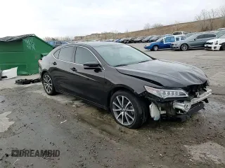 2016 Acura TLX V6 Advance with VIN 19UUB3F79GA003650, listed as a Copart auction lot 84082174 with 0 mi miles and Salvage Title. Bid and sale history available at carsss.com. Image 14.