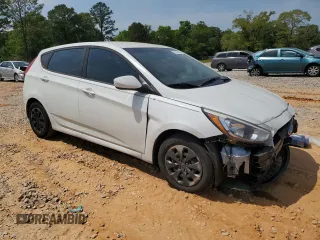 2017 Hyundai Accent SE with VIN KMHCT5AE8HU334420, listed as a Copart auction lot 52504065 with 116,906 mi miles and Non Repairable. Bid and sale history available at DreamBid. Image 4.
