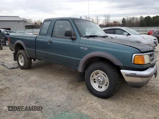 1997 Ford Ranger XLT with VIN 1FTDR15X9VTA52736, listed as a Copart auction lot 82224864 with 97,461 mi miles and Salvage Title. Bid and sale history available at carsss.com. Image 4.