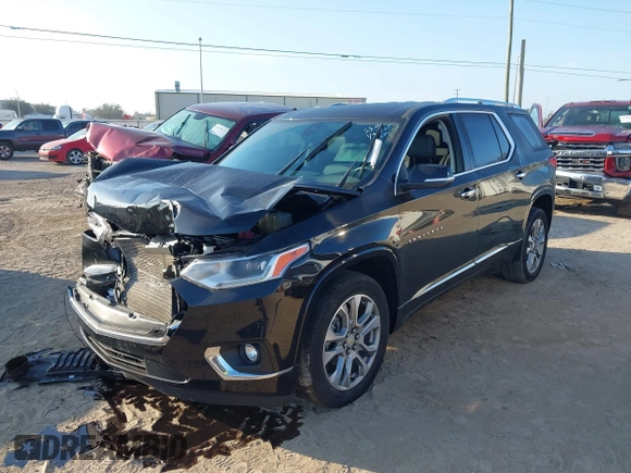 2021 Chevrolet Traverse Premier with VIN 1GNEVKKW8MJ227805, listed as a IAAI auction lot 41491736 with 30,323 mi miles. Bid and sale history available at carsss.com. Image 17.