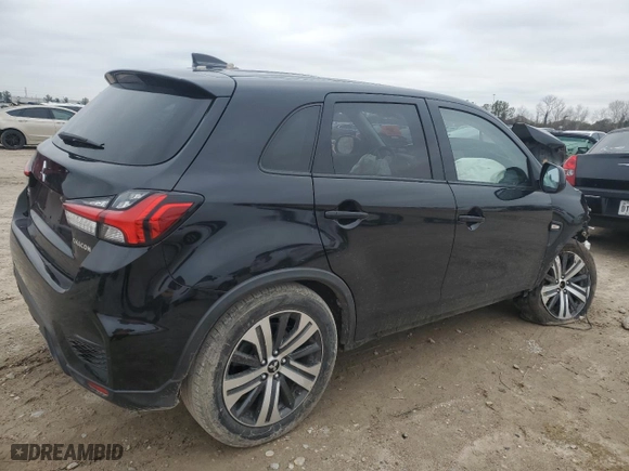 2020 Mitsubishi Outlander Sport ES 2.0 with VIN JA4AP3AU3LU031298, listed as a Copart auction lot 46038555 with 47,377 mi miles and Non Repairable. Bid and sale history available at carsss.com. Image 3.