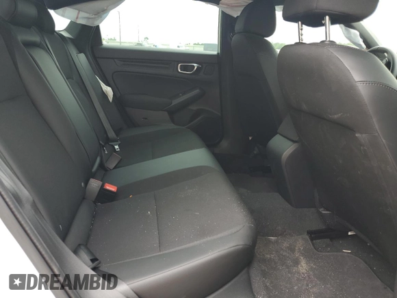 2025 Honda Civic Sport with VIN 2HGFE2F57SH566392, listed as a Copart auction lot 53600405 with 2,356 mi miles and Salvage title. Bid and sale history available at DreamBid. Image 10.