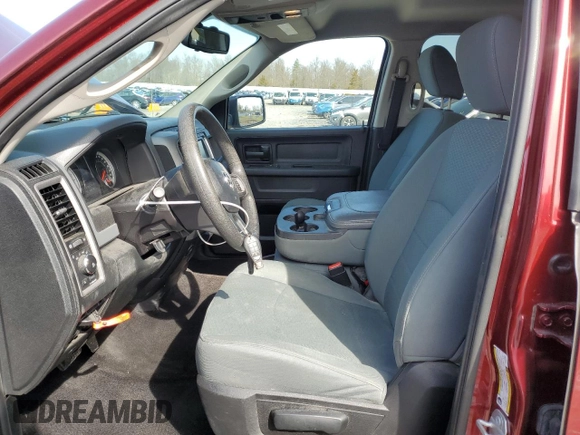 2016 Ram 1500 Tradesman with VIN 3C6RR7KT7GG262365, listed as a Copart auction lot 51218995 with 117,699 mi miles and Salvage title. Bid and sale history available at DreamBid. Image 7.