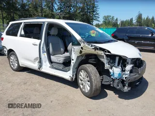 2017 Toyota Sienna with VIN 5TDDZ3DC8HS169754, listed as a IAAI auction lot 42146445 with 70,572 mi miles and . Bid and sale history available at DreamBid. Image 1.