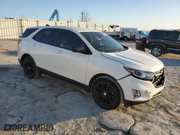 2021 Chevrolet Equinox LS z VIN 3GNAXHEV4MS115371, wystawiony jako Copart lot #48533025 z przebiegiem 72 317 mil mil oraz Szkoda całkowita • Salvage title. Historia ofert i sprzedaży dostępna na DreamBid. Obrazek 4.