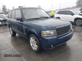 2011 Land Rover Range Rover HSE with VIN SALME1D42BA335109, listed as a IAAI auction lot 41494989 with 102,676 mi miles. Bid and sale history available at carsss.com. Image 1.