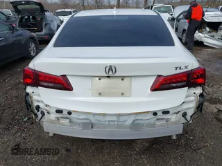 2017 Acura TLX w/Technology Pkg with VIN 19UUB1F51HA005459, listed as a IAAI auction lot 41499011 with 101,222 mi miles. Bid and sale history available at carsss.com. Image 17.