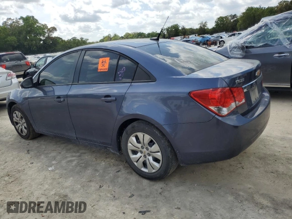 2014 Chevrolet Cruze LS with VIN 1G1PA5SG7E7145580, listed as a Copart auction lot 50246395 with 100,193 mi miles and Salvage Title. Bid and sale history available at carsss.com. Image 2.