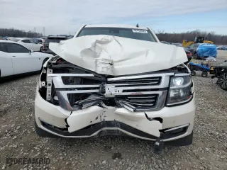 2015 Chevrolet Tahoe LTZ with VIN 1GNSCCKC5FR275738, listed as a Copart auction lot 46456045 with 175,606 mi miles and Salvage Title. Bid and sale history available at carsss.com. Image 5.