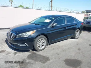 2016 Hyundai Sonata SE with VIN 5NPE24AF0GH305666, listed as a IAAI auction lot 42396430 with Not provided miles and . Bid and sale history available at DreamBid. Image 18.