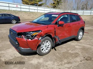 2024 Toyota Corolla Cross LE z VIN 7MUCAABG4RV110687, wystawiony jako Copart lot #52858685 z przebiegiem 5 746 mil mil oraz Szkoda całkowita • Salvage title. Historia ofert i sprzedaży dostępna na DreamBid. Obrazek 1.