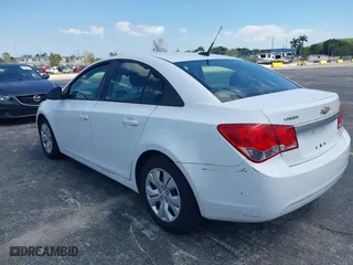 2014 Chevrolet Cruze LS with VIN 1G1PA5SH9E7178783, listed as a IAAI auction lot 42051940 with 96,587 mi miles. Bid and sale history available at carsss.com. Image 3.