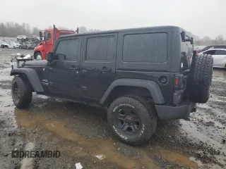 2018 Jeep Wrangler JK Unlimited Sport S with VIN 1C4BJWDG4JL850407, listed as a Copart auction lot 81468644 with 82,511 mi miles and Salvage Title. Bid and sale history available at carsss.com. Image 2.