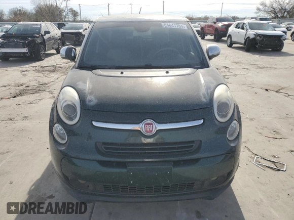 2014 FIAT 500L Lounge with VIN ZFBCFACH0EZ023268, listed as a Copart auction lot 84641784 with 0 mi miles and Clean Title. Bid and sale history available at carsss.com. Image 5.