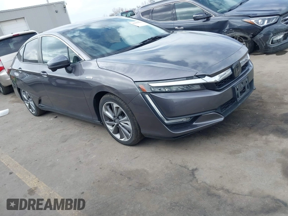 2019 Honda Clarity Plug-In Hybrid with VIN JHMZC5F18KC006818, listed as a IAAI auction lot 41905854 with 85,135 mi miles. Bid and sale history available at carsss.com. Image 1.