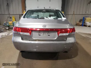 2009 Hyundai Azera GLS with VIN KMHFC46D59A371628, listed as a Copart auction lot 87460584 with 103,077 mi miles and Salvage Title. Bid and sale history available at carsss.com. Image 6.
