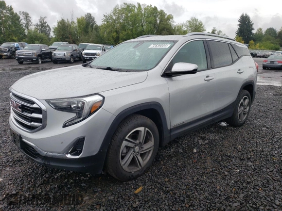 2019 GMC Terrain SLT with VIN 3GKALVEV9KL253003, listed as a Copart auction lot 72539054 with 89,799 mi miles and Salvage Title. Bid and sale history available at carsss.com. Image 1.