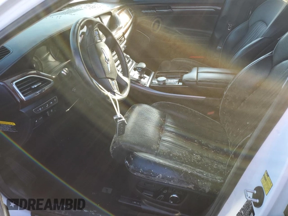 2018 Genesis G90 Ultimate with VIN KMHG54JH3JU043703, listed as a Copart auction lot 74028884 with Not Provided miles and Salvage Title. Bid and sale history available at DreamBid. Image 7.