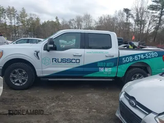 2021 Ford F-150 XL with VIN 1FTEW1EPXMFC83574, listed as a IAAI auction lot 41694174 with 57,814 mi miles. Bid and sale history available at carsss.com. Image 14.
