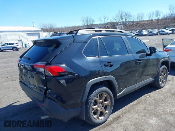 2023 Toyota RAV4 Hybrid XLE with VIN 2T3UWRFV6PW184454, listed as a IAAI auction lot 41903018 with 24,632 mi miles. Bid and sale history available at carsss.com. Image 4.