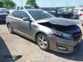 2014 Kia Optima LX z VIN 5XXGM4A71EG283004, wystawiony jako IAAI lot #42212148 z przebiegiem 207 508 mil mil oraz . Historia ofert i sprzedaży dostępna na DreamBid. Obrazek 1.
