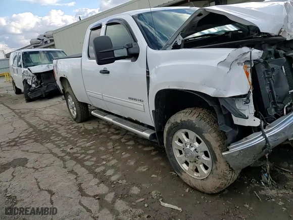 2013 GMC Sierra 2500HD SLE with VIN 1GT220C86DZ256570, listed as a Copart auction lot 45479185 with 233,422 mi miles and Salvage Title. Bid and sale history available at carsss.com. Image 11.