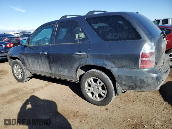 2006 Acura MDX Touring with VIN 2HNYD18646H531495, listed as a Copart auction lot 47788025 with 207,031 mi miles and Salvage Title. Bid and sale history available at carsss.com. Image 2.