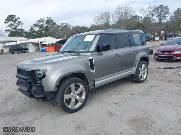 2023 Land Rover Defender SE with VIN SALEP7EU9P2113801, listed as a IAAI auction lot 41643861 with 32,132 mi miles. Bid and sale history available at carsss.com. Image 18.