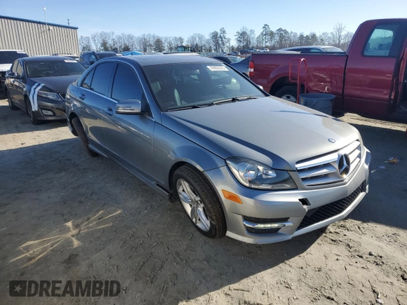 2013 Mercedes-Benz C 250 Sport with VIN WDDGF4HBXDR252243, listed as a Copart auction lot 43902225 with 116,027 mi miles and Salvage Title. Bid and sale history available at DreamBid. Image 4.