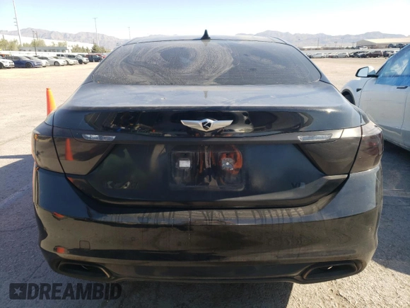 2015 Kia K900 Premium with VIN KNALU4D4XF6024167, listed as a Copart auction lot 61654484 with 34,818 mi miles and Salvage Title. Bid and sale history available at carsss.com. Image 6.