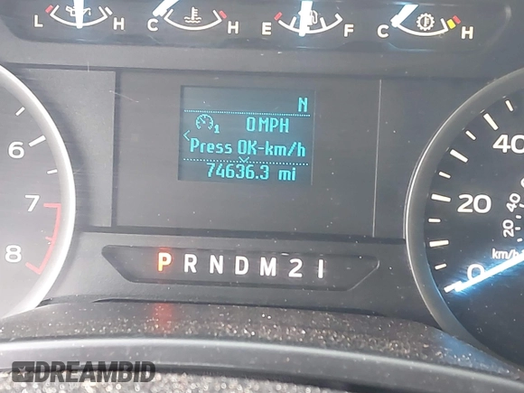 2018 Ford F-150 XL with VIN 1FTEW1EB6JFC63953, listed as a IAAI auction lot 41304091 with 74,636 mi miles. Bid and sale history available at carsss.com. Image 15.