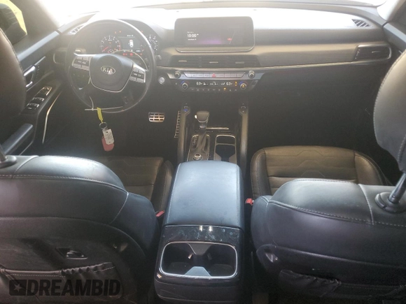 2021 Kia Telluride SX with VIN 5XYP5DHC3MG156572, listed as a Copart auction lot 59173945 with 45,089 mi miles and Salvage title. Bid and sale history available at DreamBid. Image 8.