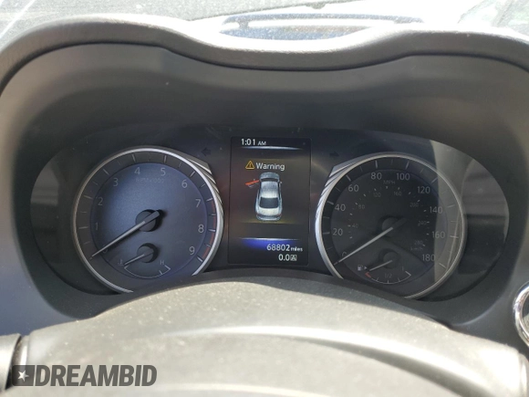 2017 Infiniti Q50 Signature Edition with VIN JN1EV7AP2HM731032, listed as a Copart auction lot 51240595 with 68,802 mi miles and Salvage Title. Bid and sale history available at DreamBid. Image 9.