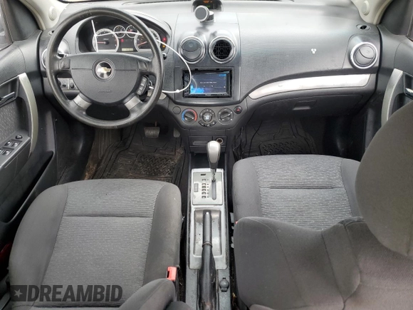 2008 Chevrolet Aveo LT with VIN KL1TG56688B068278, listed as a Copart auction lot 54069525 with 161,017 mi miles and Salvage title. Bid and sale history available at DreamBid. Image 8.