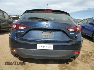 2015 Mazda 3 i Touring with VIN JM1BM1L74F1243583, listed as a Copart auction lot 52114075 with 78,334 mi miles and Salvage Title. Bid and sale history available at carsss.com. Image 6.