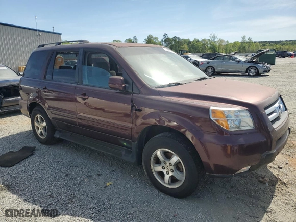 2008 Honda Pilot SE with VIN 5FNYF28388B022904, listed as a Copart auction lot 53631535 with 189,408 mi miles and Clean Title. Bid and sale history available at carsss.com. Image 4.