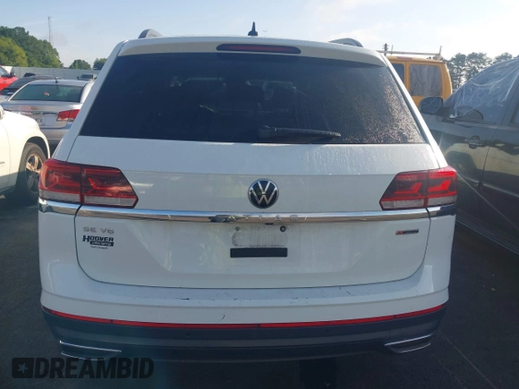 2021 Volkswagen Atlas SE with VIN 1V2HR2CA8MC575779, listed as a IAAI auction lot 42542070 with 84,849 mi miles and . Bid and sale history available at DreamBid. Image 15.