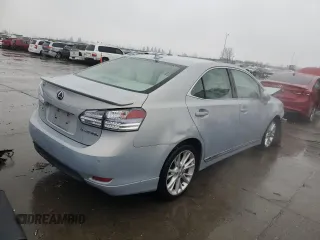 2010 Lexus HS 250h with VIN JTHBB1BAXA2003202, listed as a Copart auction lot 87448764 with 60,974 mi miles and Salvage Title. Bid and sale history available at DreamBid. Image 3.