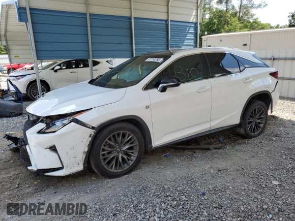 2017 Lexus RX 350 with VIN 2T2BZMCA5HC109190, listed as a Copart auction lot 57750285 with 130,077 mi miles and Salvage title. Bid and sale history available at DreamBid. Image 1.