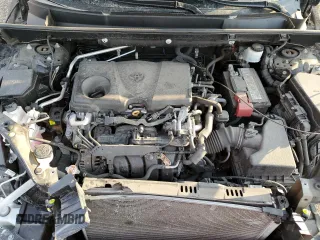 2019 Toyota RAV4 LE with VIN 2T3H1RFV2KW018702, listed as a Copart auction lot 46833775 with 107,186 mi miles and Salvage Title. Bid and sale history available at carsss.com. Image 12.